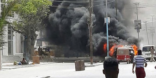 Somali'de Türk okuluna yakın bölgede patlama