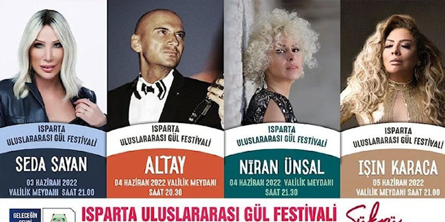 Isparta konserinin yeni üçlüsü: Seda Sayan, Niran Ünsal, Işın Karaca