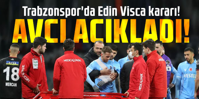 Trabzonspor'da Edin Visca kararı! Abdullah Avcı açıkladı!