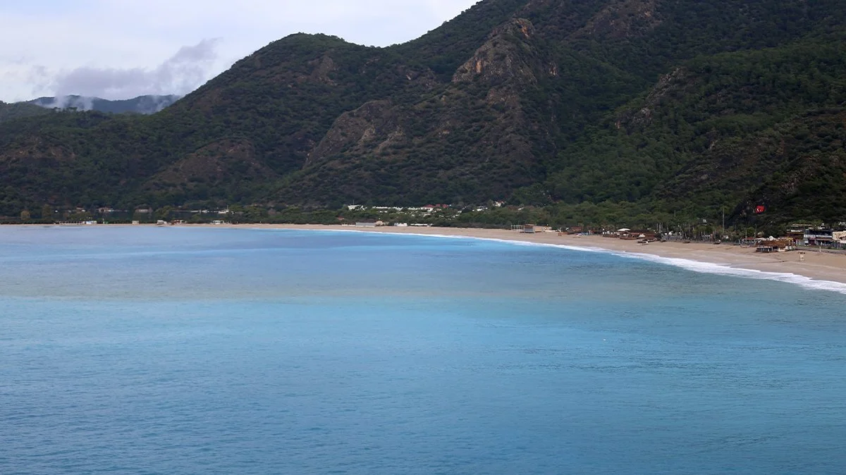 Fethiye'de denizin rengi değişti
