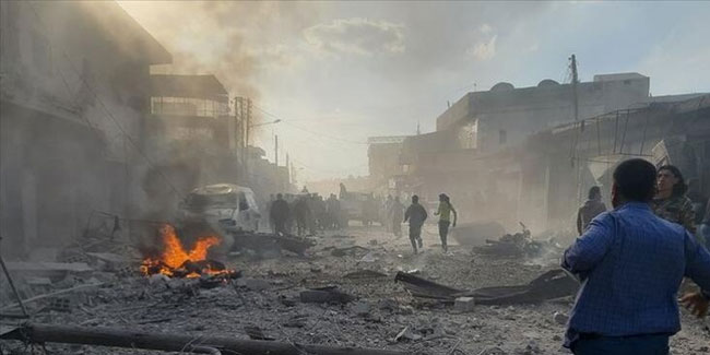 İdlib'de bombalı hava saldırısı: 3 ölü