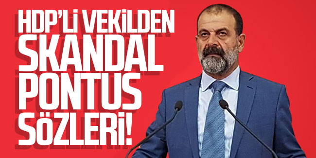Sözde Pontus Rum Soykırımı'nı savunan HDP'li