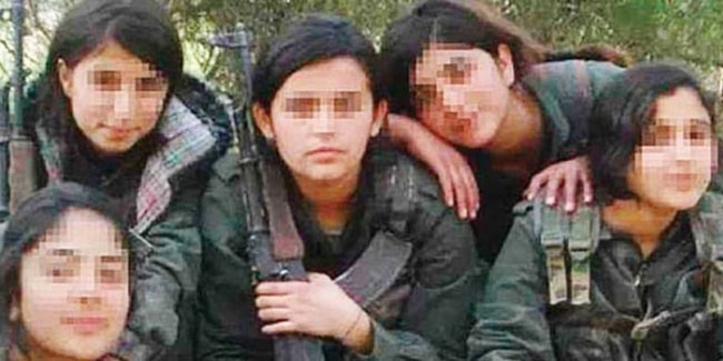 PKK 4 kadın teröristi yakarak infaz etti