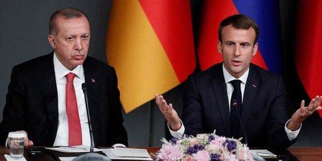 Macron'dan Türkiye'ye sert çıkış: ''Kabul edilemez''