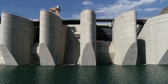 Türkiye’nin en yüksek barajı Yusufeli Barajı Ocak 2024’te enerji üretecek