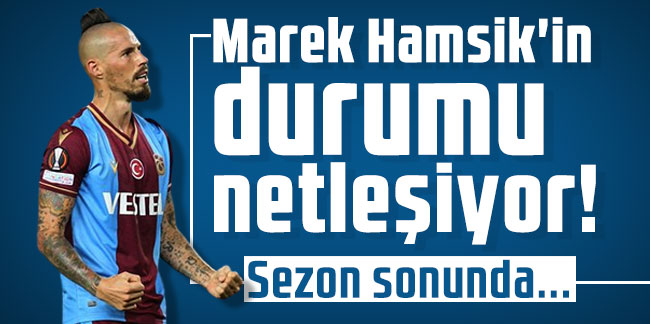 Marek Hamsik'in durumu netleşiyor! Sezon sonunda...