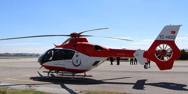 Sağlık Bakanlığı'ndan helikopter ambulans açıklaması
