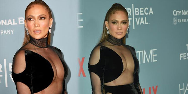 Jennifer Lopez'in transparan tercihi!