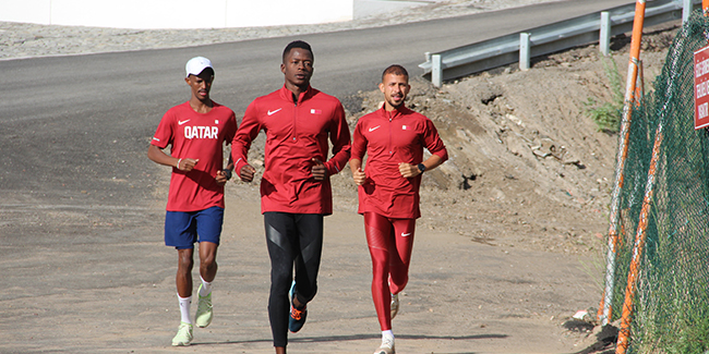 Katarlı atletler Palandöken’e hayran kaldı