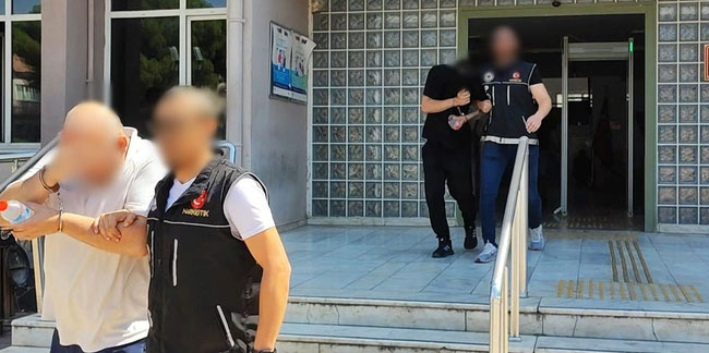 Aydın'da uyuşturucu operasyonu! 2 şüpheli isim tutuklandı