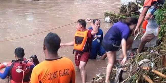 Filipinler'deki sel felaketinde ölü sayısı yükseliyor! 44 kişi hayatını kaybetti
