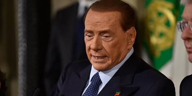 İtalya'nın eski Başbakanı Silvio Berlusconi Kovid-19 testi pozitif çıktı