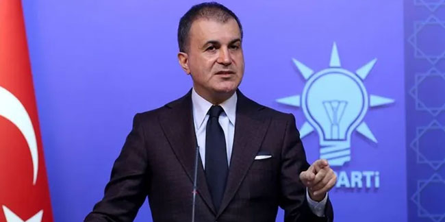 AK Parti Sözcüsü Ömer Çelik'ten CHP Milletvekili Tanırıkulu'na tepki