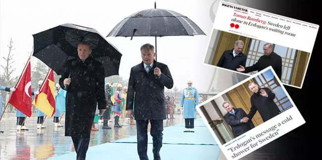 İsveç'ten itiraflar üst üste geldi: Erdoğan'dan soğuk duş