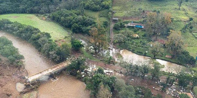 Şiddetli yağışlar Brezilya'da can aldı, kayıplar var