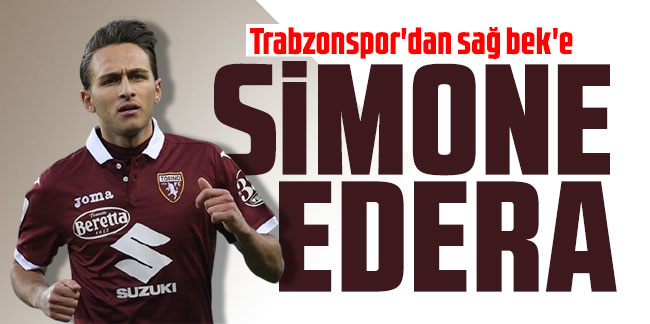 Trabzonspor'dan sağ bek'e Simone Edera