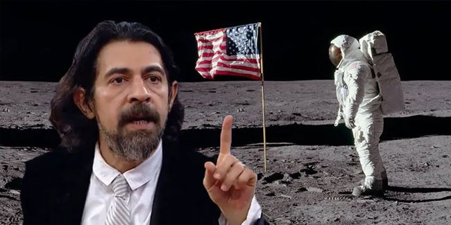 Okan Bayülgen ABD'nin Ay'a gitmediğini iddia etti
