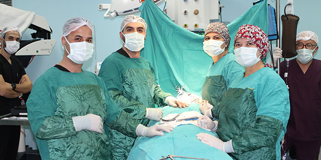 Karaman’da ilk kez beyincik sarkması ile beyin tümörü ameliyatı yapıldı