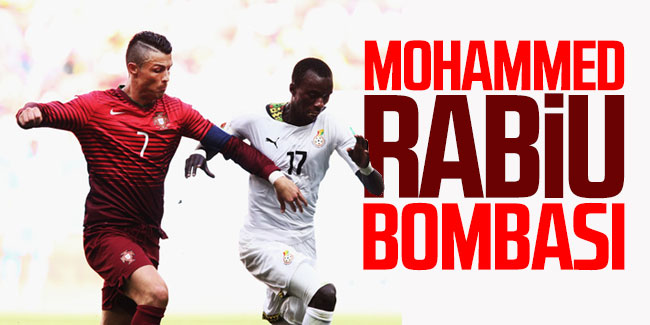 Mohammed Rabiu bombası!
