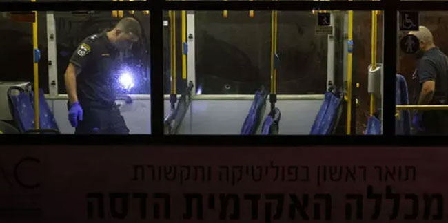 Kudüs’te otobüse silahlı saldırı: 7 yaralı