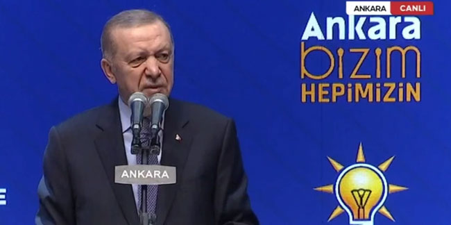 Erdoğan AK Parti'nin Ankara'nın ilçe adaylarını açıkladı!