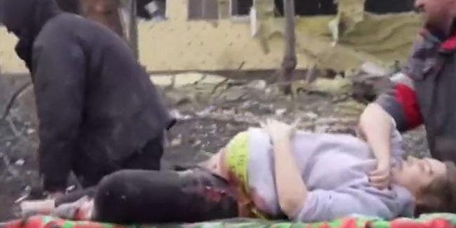 Ruslar Ukrayna’da doğum hastanesini bombaladı. Bu masumlardan ne istediniz!