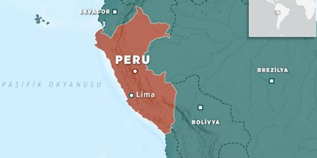 Peru'da maden işçilerini taşıyan araç devrildi: 27 ölü