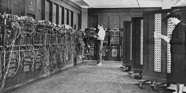 Tarihte bugün (7 Ocak): İlk başarılı yüksek hızlı elektronik bilgisayar "Eniac" kullanılmaya başlandı