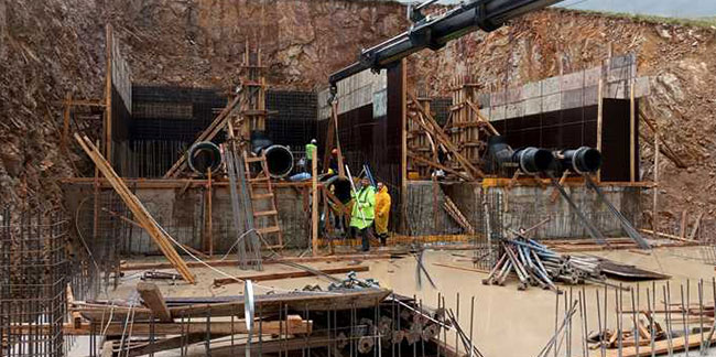 Bayburt’ta arıtma tesisi inşaatında sona doğru: Taşıma su çilesine son