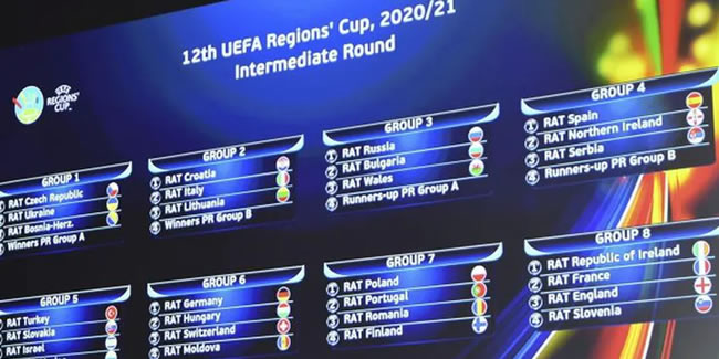 2020-2021 UEFA Bölgeler Kupası kuraları çekildi