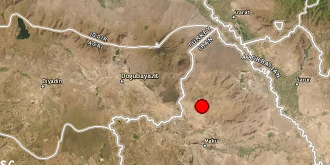  Türkiye-İran sınırında deprem