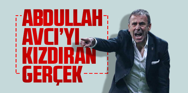 Trabzonspor'da Abdullah Avcı'yı kızdıran gerçek
