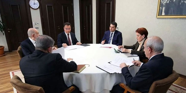 Millet İttifakı'ndan ortak liste kararı: 4 parti CHP listesinden seçime girecek