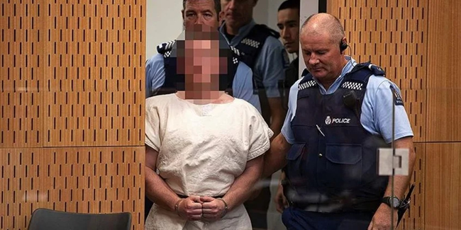 Yeni Zelanda'da camide 51 kişiyi öldüren terörist mahkemede!