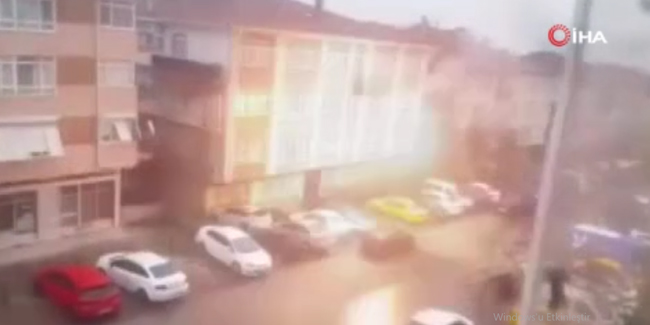 Ankara’da elektrik direğinde patlama