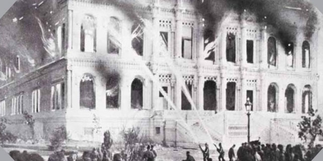Tarihte bugün (18 Ocak): Çırağan Sarayı yandı