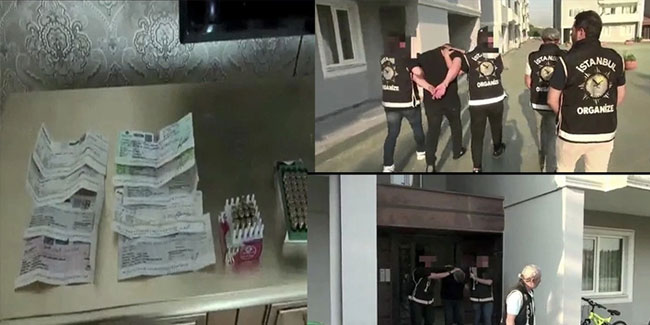İstanbul’da suç örgütüne operasyon! 51 kişi gözaltına alındı