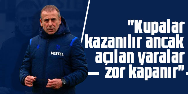 Abdullah Avcı "Kayserispor'u tebrik ediyorum ama biz bu ülkenin şampiyon takımıyız"