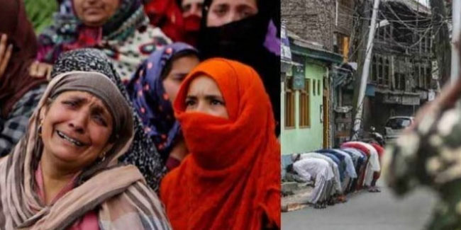 Dünya Keşmir'deki soykırıma karşı sessiz
