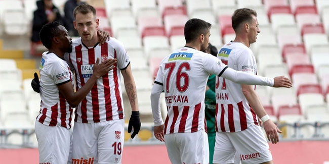 Ziraat Türkiye Kupası'nda Sivasspor 5. tura yükseldi!