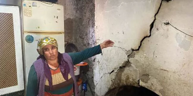 Osmaniye'de deprem sonrası hasar tespiti