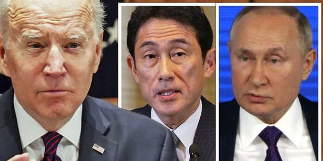 Japonya'dan Rusya'ya işgal uyarısı: ABD ile beraber karşılık vereceğiz