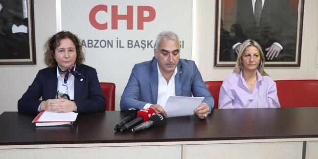 CHP Trabzon İl Başkanından yüz yüze eğitim açıklaması!