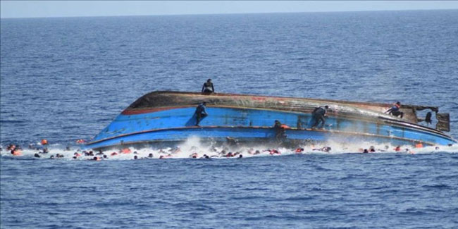 Göçmen teknesi battı! 12 kişi öldü