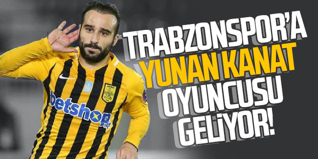 Trabzonspor'a Yunan kanat oyuncusu geliyor!
