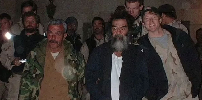 Saddam Hüseyin'i yakalayan Amerikalı asker konuştu: "Bush'un selamını getirdik"