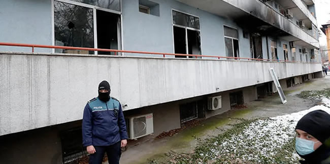 Romanya'da koronavirüs hastanesinde feci yangın: 4 ölü!