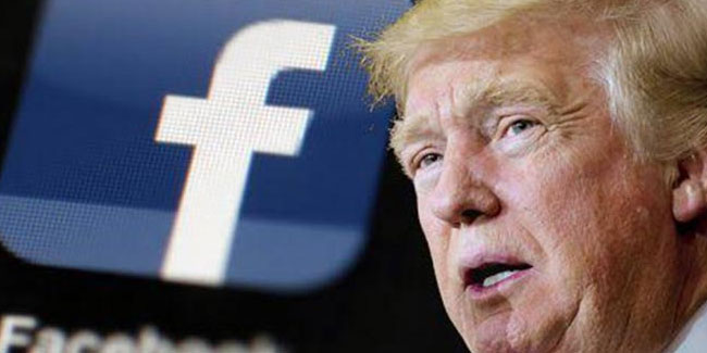 Trump'a Facebook ambargosu