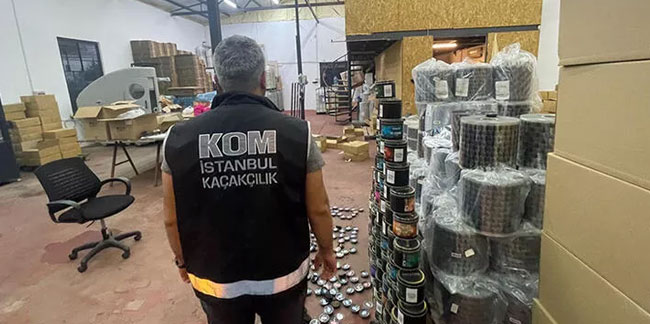 Beykoz’da kaçak tütün operasyonu! Tam 1 ton 777 kilogram ele geçirildi