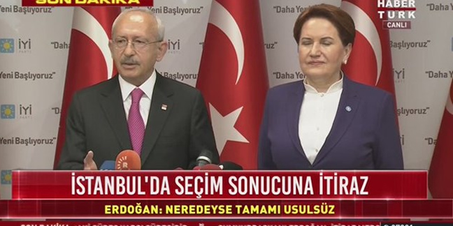 Kılıçdaroğlu ve Akşener'den ortak açıklama